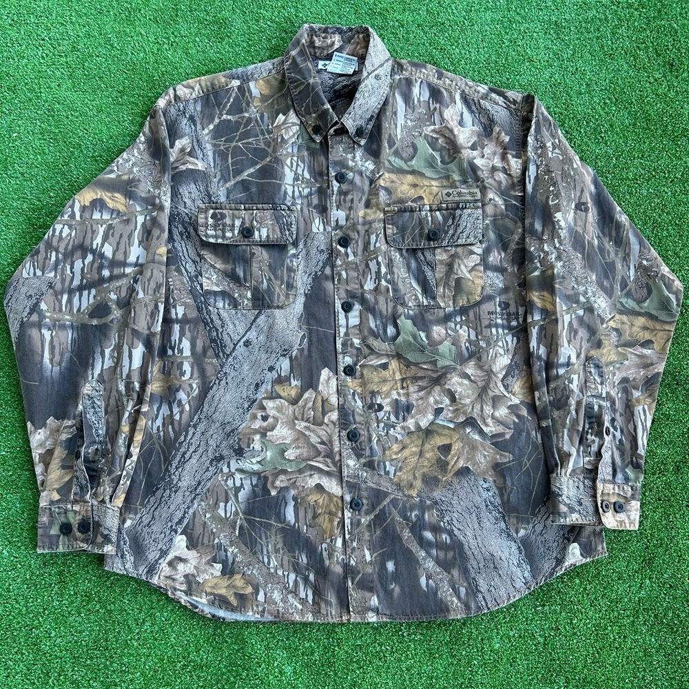 Vintage Columbia Real Tree Mossy Oak Shirt